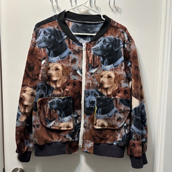 Handmade Fleece Zip-Up - Picture 2 of 9